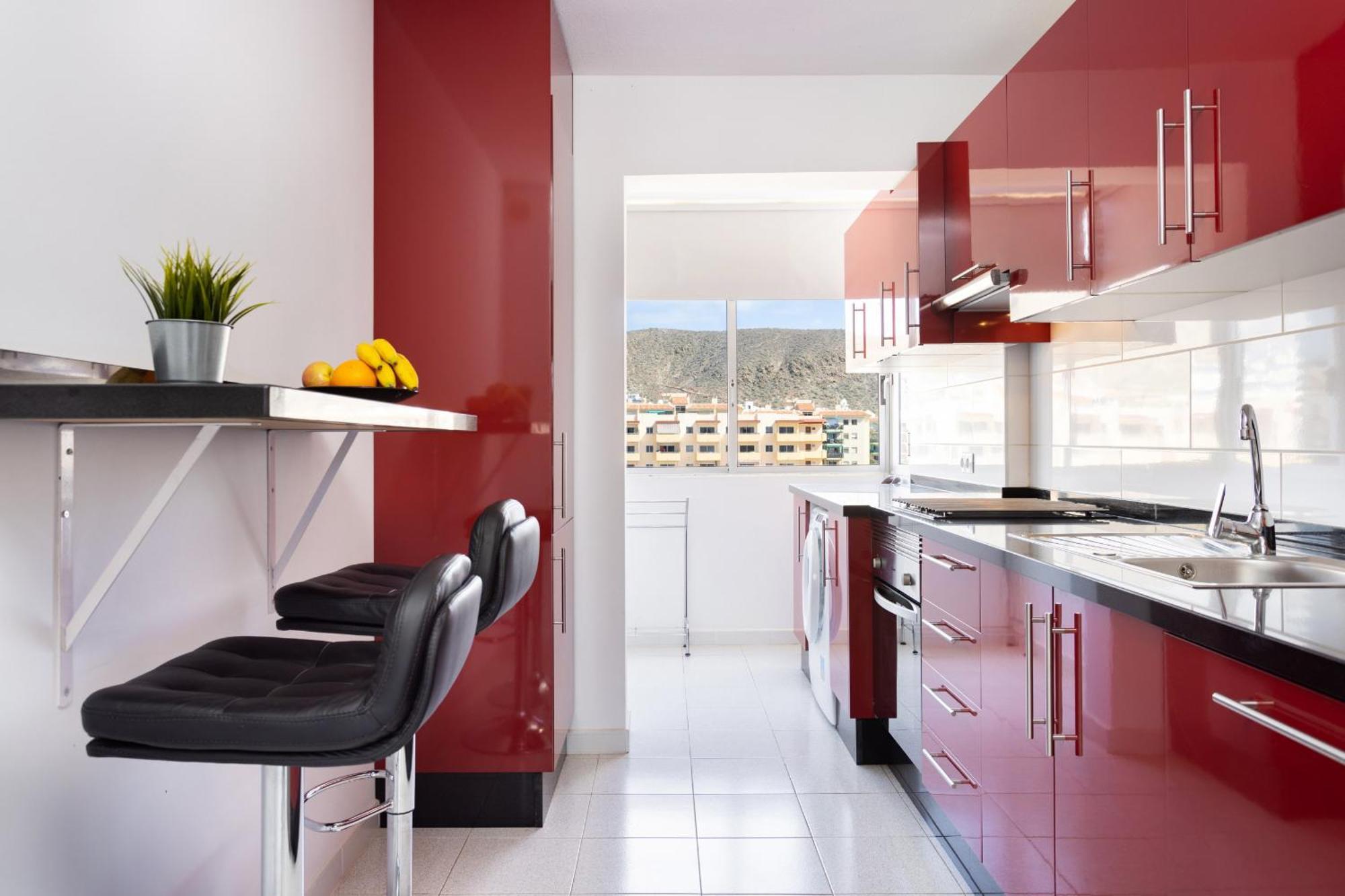 Black And White Apartment Free Wifi Los Cristianos  Buitenkant foto